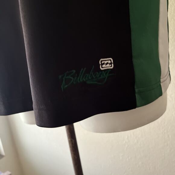 Vintage Billabong Hawaii Basketball Jersey Black/Green Dazzle Y2K Surf Large - Picture 13 of 15